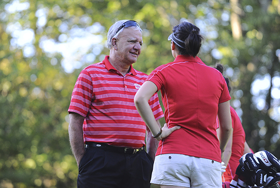 Bruce Chalas, Women's golf head coach at Boston University