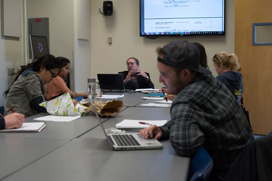 Boston University Writing Television Situation Comedy Class, Arrested Development Script with Professor Paul Schneider