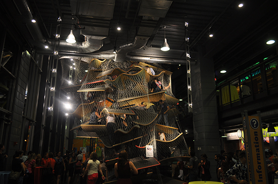 Adults (only) will be able to wander and weave their way through the Boston Children’s Museum climbing maze tonight when the museum hosts Boston Grown-Ups Museum: Summer Play.