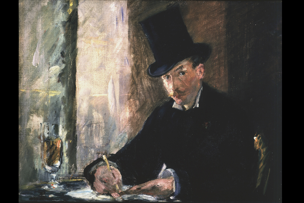 Manet's Chez Tortoni