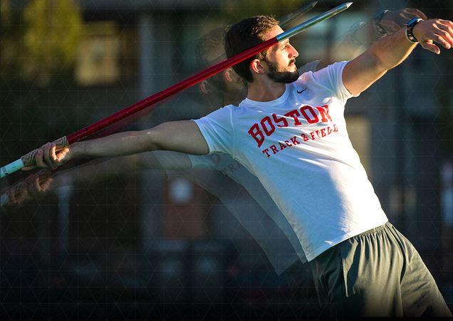 Devon Latrell, Boston University Terriers men's track and field javelin throw