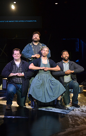 Cast Members of The Seven Deadly Sins at Boston University College of Fine Arts