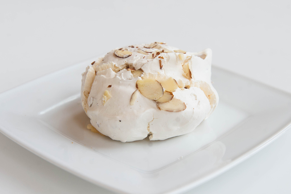 Toasted Almond Meringue at Rize Bakery