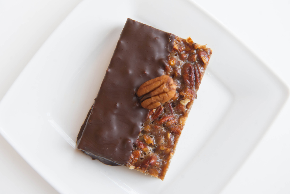 Chocolate Pecan Bar at Rize Bakery