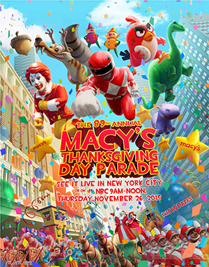 Macy's Thanksgiving Day Parade poster