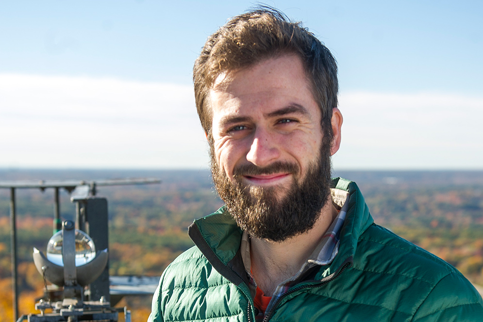 Brian Fitzgerald, chief weather observer at the Blue Hill Observatory