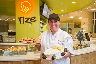 Dawn Baloy, head baker of Rize Bakery at Boston University