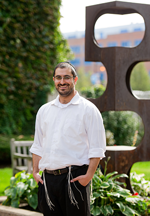 Rabbi Y. D. (Yehoshua Dovid) Schwartz and his wife, Chava, Hillel’s new rabbinical couple in residence, arrived this past summer. 