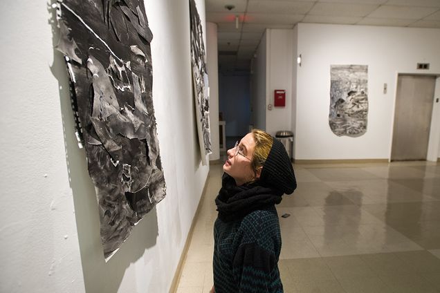 Water Music exhibit at Gallery 5, Boston University College of Fine Arts