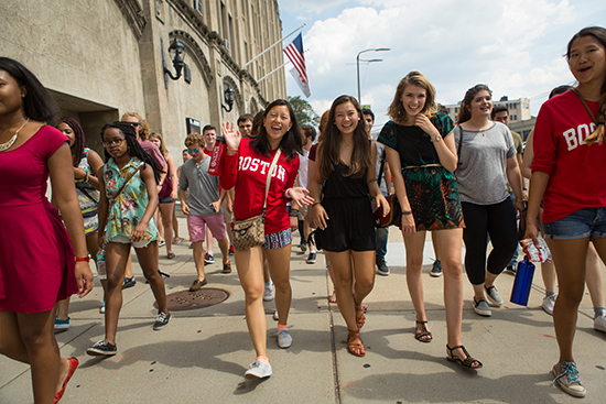 Boston University Matriculation 2015