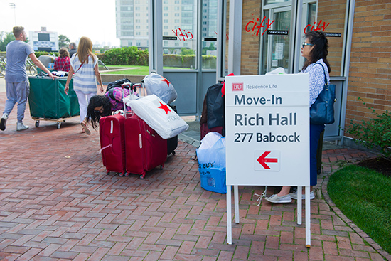 Boston University Fall Semester Move-in Week