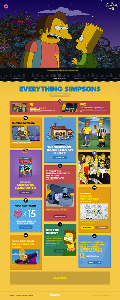 Americans now spend more time with mobile devices than with TVs, and execs are taking notice. Chuck Saftler (COM’85) came up with the idea for a Simpsons app for FX subscribers. Courtesy of FX Networks