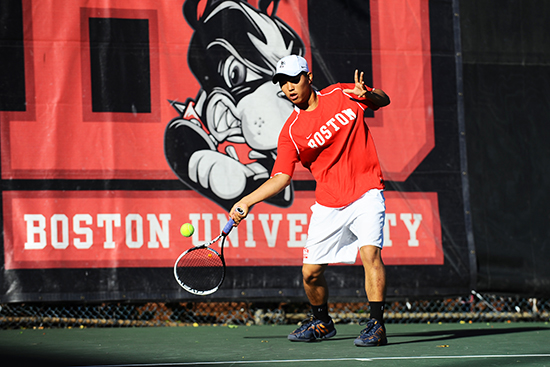 Jay Leelavanich Boston University Men's Tennis