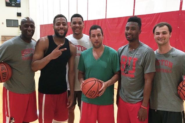 Adam Sandler Boston University Basketball