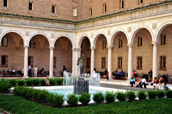Boston Public Library Courtyard