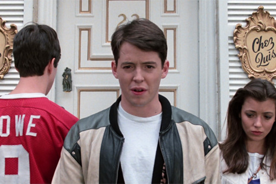 still image from the movie Ferris Beuller's Day Off