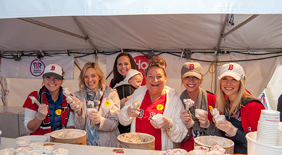 Jimmy Fund Scooper Bowl, 2015, at City Hall Plaza in Boston.