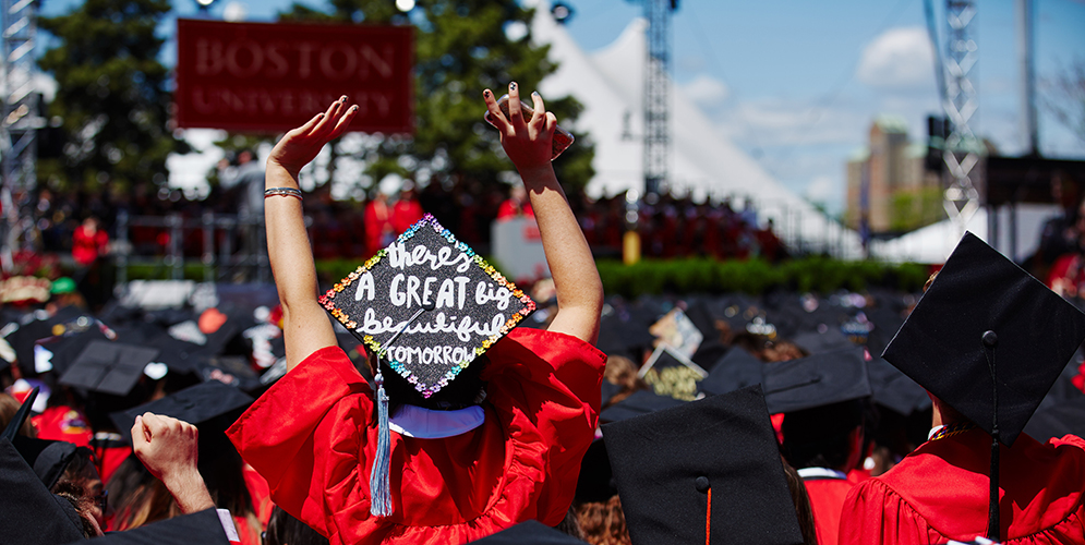 2016 Boston University Commencement