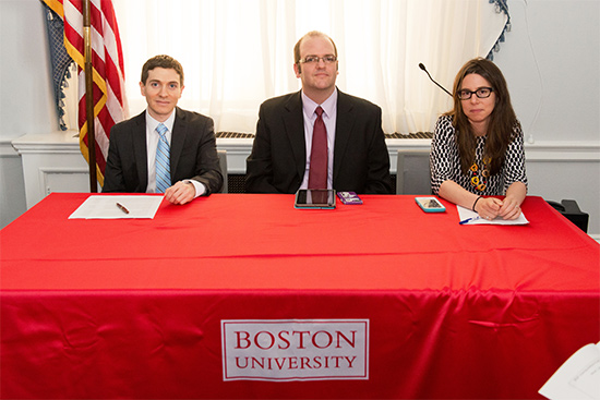 Boston University cybersecurity experts Joseph Calandrino, Joseph Lorenzeo Hall, and Sharon Goldberg
