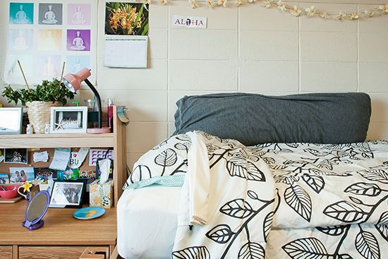 Dorm room bedding