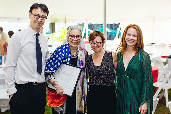 Lauren Ambrose at the Boston University Tanglewood Institute 50th Anniversary celebration