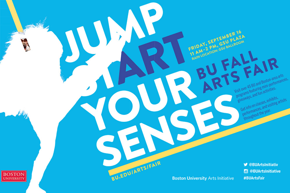 BU Arts Fair info