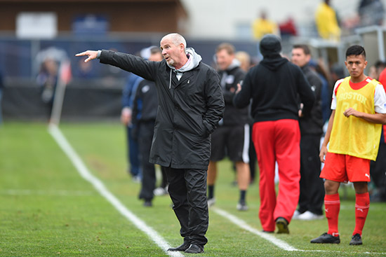 Head coach Neil Roberts