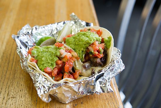 El Pelon Taqueria's Caramelos Tacos