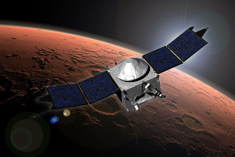 MAVEN Mars satellite, NASA