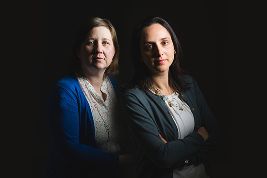 Melissa Holt and Jennifer Green of Boston University School of Education