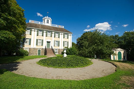 Front of Shirley-Eustis House