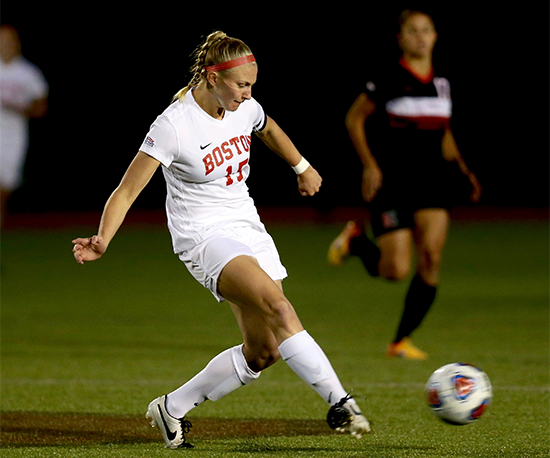 Rachel Bloznalis, Boston University Terriers women’s soccer cocaptain