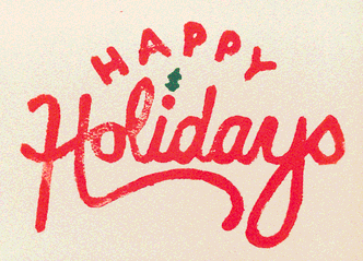 happy holidays gif
