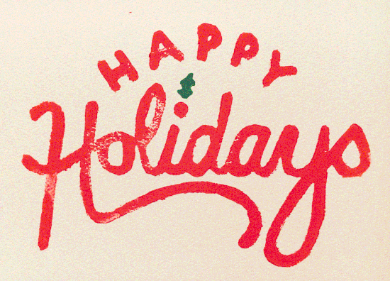 happy holidays gif