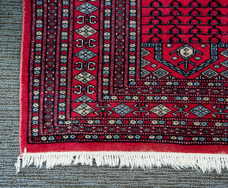 Turkish rug in the office of Ahmad "Mo" Khalil, Assistant Professor of Biomedical Engineering at Boston University College of Engineering