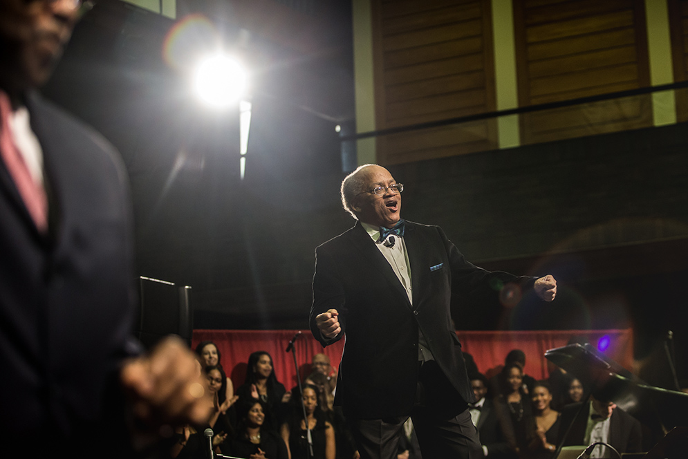 Randall Keith Horton conducting band