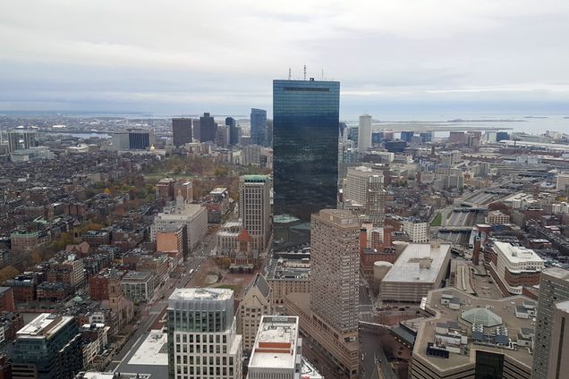 View of Boston from the Prudential Center