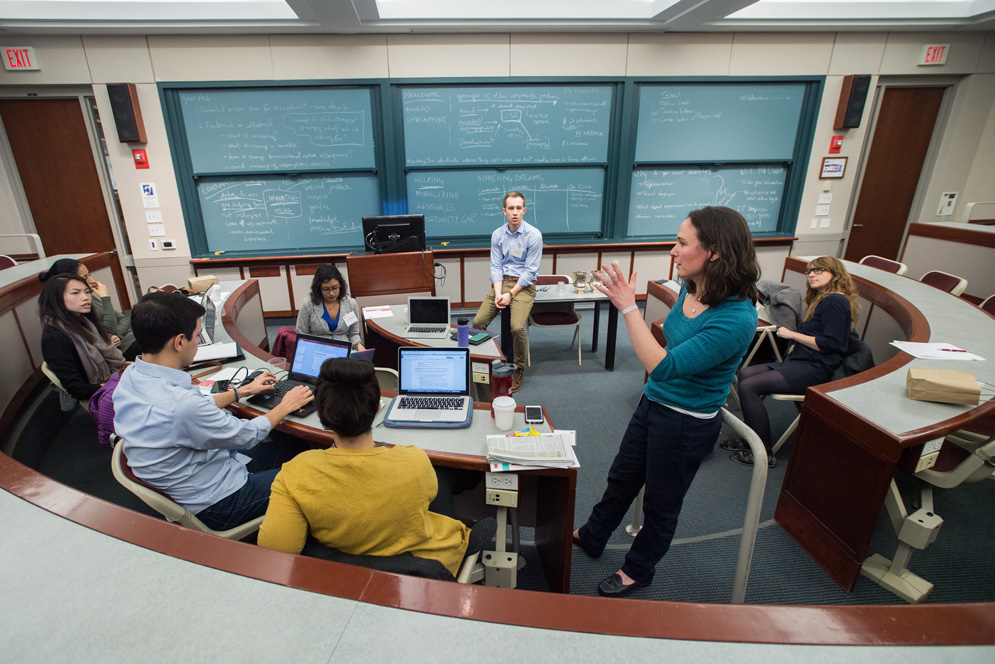 BU students participating in Citizen Schools Link Day