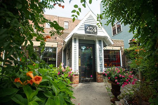 front of 224 Restaurant
