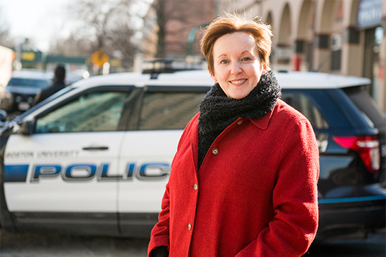 Kelly Nee, chief of the Boston University Police Department