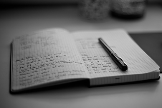 research notebook