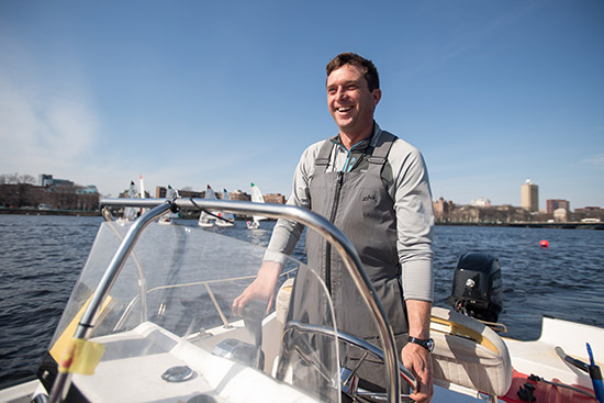 Stan Schreyer, coach of the women’s sailing team, was named 2016 New England Inter-Collegiate Sailing Association Coach of the Year.