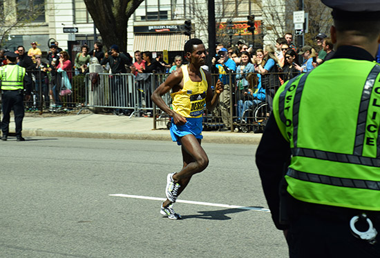 Boston Marathon security