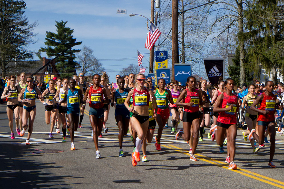 The 121st Boston Marathon takes place on Monday, April 17.