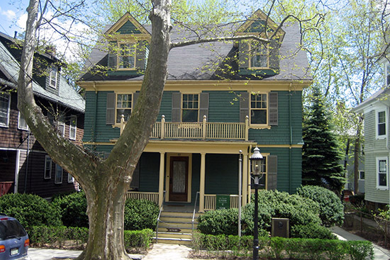 The Brookline, Mass., home where President John F. Kennedy was born is run by the National Park Service and is open to the public from mid-May through October.