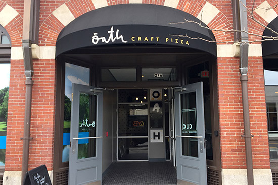 Oath Craft Pizza opened its fifth pizzeria, in Coolidge Corner