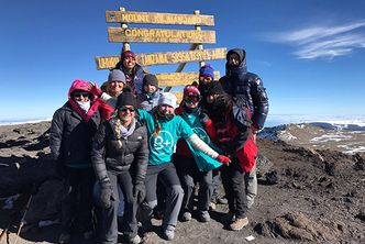Students from BU and other schools reached the summit of Mount Kilimanjaro.