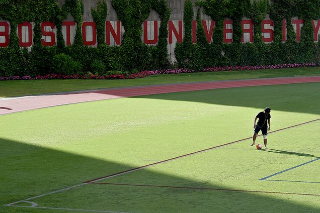 Aravind Sridhar on Nickerson Field