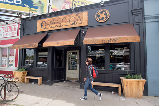 Brassica Kitchen and Café storefront