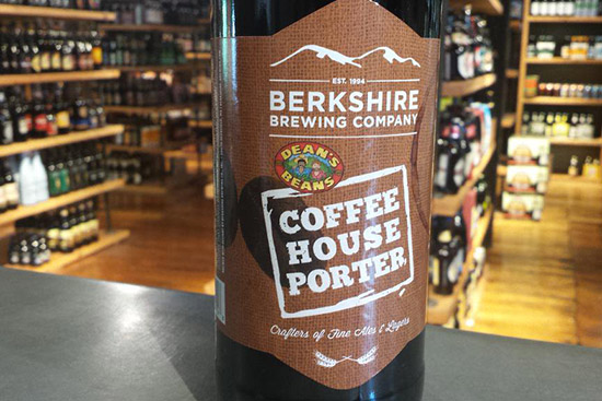 Bottle of Berkshire Brewing Coffeehouse Porter